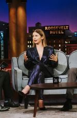 ROSE MCIVER at Late Show with James Corden in Los Angeles 03/28/2022