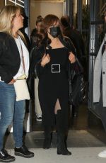 ROSEI PEREZ Leaves Watch what Happens Live in New York 04/20/2022