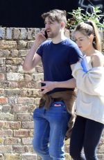 ROXANNE MCKEE Out with Her Boyfriend in London 04/20/2022