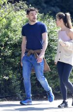ROXANNE MCKEE Out with Her Boyfriend in London 04/20/2022