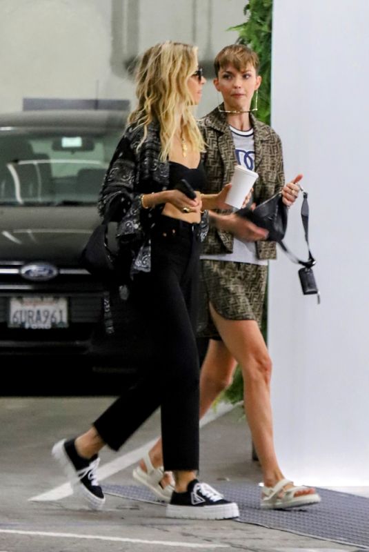 RUBY ROSE Out in Los Angeles 04/29/2022
