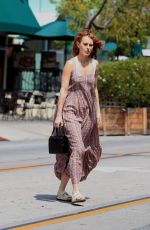 RUMER WILLIS at Urth Caffe in West Hollywood 04/28/2022