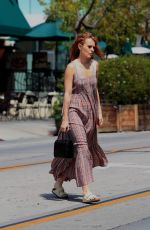 RUMER WILLIS at Urth Caffe in West Hollywood 04/28/2022