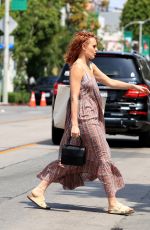 RUMER WILLIS at Urth Caffe in West Hollywood 04/28/2022