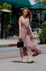 RUMER WILLIS at Urth Caffe in West Hollywood 04/28/2022