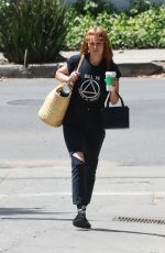 RUMER WILLIS Out Visits a Friend in Los Angeles 04/26/2022