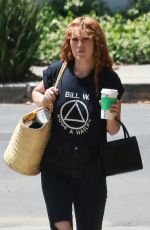 RUMER WILLIS Out Visits a Friend in Los Angeles 04/26/2022