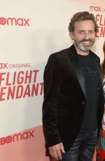 RUTH CONNELL and Rob Benedict The Flight Attendant, Season 2 Premiere in Los Angeles 04/12/2022