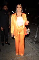 SABRINA GREENLEE Arrives to Her Birthday Dinner in West Hollywood 04/12/2022