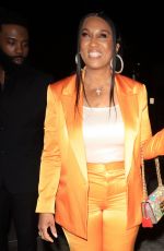 SABRINA GREENLEE Arrives to Her Birthday Dinner in West Hollywood 04/12/2022