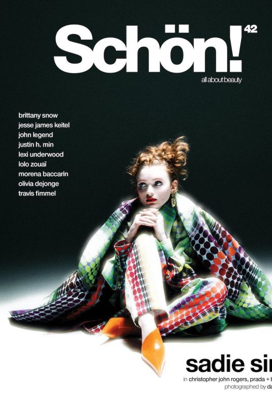 SADIE SINK for Schon!  Magazine, April 2022