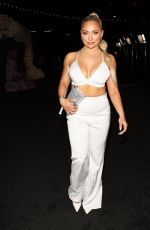 SAFFRON BARKER Leaves The Kardashians Launch Party in Los Angeles 04/08/2022