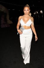 SAFFRON BARKER Leaves The Kardashians Launch Party in Los Angeles 04/08/2022