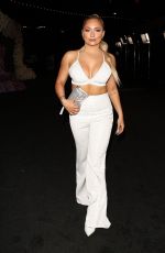 SAFFRON BARKER Leaves The Kardashians Launch Party in Los Angeles 04/08/2022