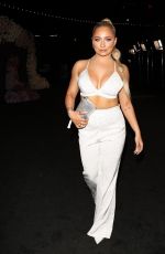 SAFFRON BARKER Leaves The Kardashians Launch Party in Los Angeles 04/08/2022