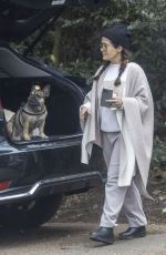 SALMA HAYEK Out with a Friend in Hampstead Heath in London 04/05/2022