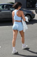 SARA SAMPAIO Leaves Pilates Session in West Hollywood 04/07/2022
