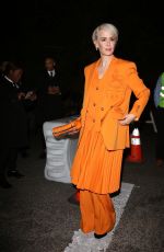 SARAH PAULSON Arrives at a Burberry Party in Los Angeles 04/20/2022