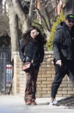 SARAH SHAHI and Adam Demos Out in Toronto 04/06/2022