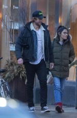 SARAH SHAHI and Adam Demos Out in Toronto 04/06/2022