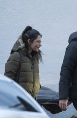 SARAH SHAHI and Adam Demos Out in Toronto 04/06/2022