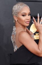 SAWEETIE at 2022 Grammy Awards in Las Vegas 04/03/2022