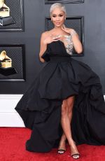 SAWEETIE at 2022 Grammy Awards in Las Vegas 04/03/2022