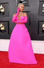 SAWEETIE at 64th Annual Grammy Awards in Las Vegas 04/03/2022