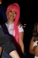 SAWEETIE Leaves Crypto.com Arena in Los Angeles 04/06/2022
