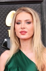 SAXON SHARBINO at 64th Annual Grammy Awards in Las Vegas 04/03/2022