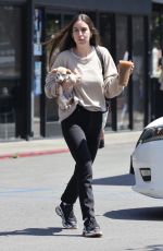 SCOUT WILLIS at Coffee Bean in Los Feliz 04/15/2022