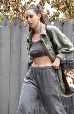 SCOUT WILLIS Out Visiting a Friend with Her Dog in Los Feliz 03/31/2022