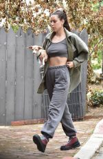 SCOUT WILLIS Out Visiting a Friend with Her Dog in Los Feliz 03/31/2022