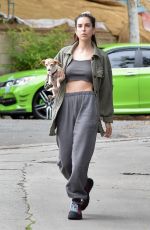 SCOUT WILLIS Out Visiting a Friend with Her Dog in Los Feliz 03/31/2022