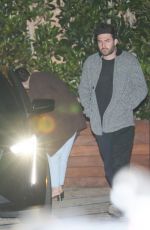 SELENA GOMEZ Out with Ffriends at Soho House in Malibu 04/15/2022