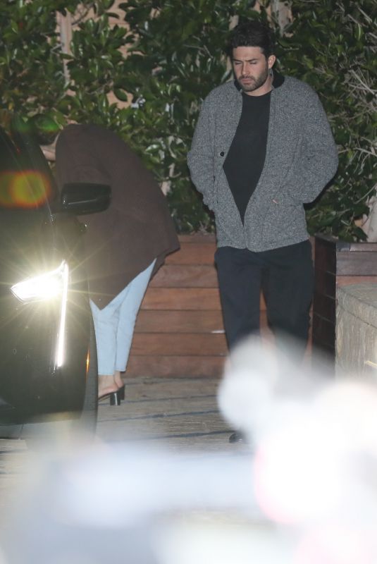 SELENA GOMEZ Out with Ffriends at Soho House in Malibu 04/15/2022