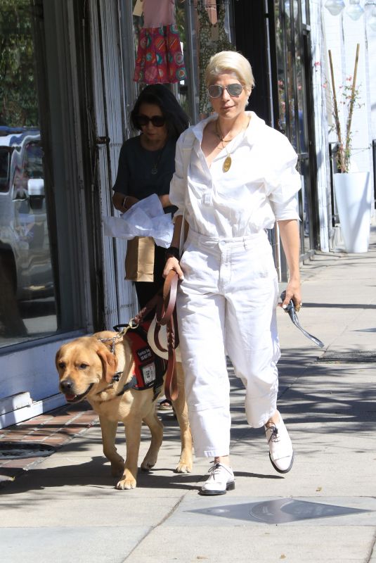 SELMA BLAIR at a Coffee Shop in Los Angeles 04/14/2022