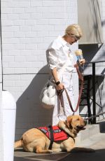 SELMA BLAIR at a Coffee Shop in Los Angeles 04/14/2022