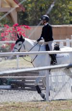 SELMA BLAIR at Horseback Riding in Los Angeles 04/14/2022