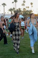 SHANINA SHAIK and JASMINE TOOKES at Coachella Valley Music and Arts Festival in Indio 04/15/2022