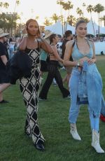 SHANINA SHAIK and JASMINE TOOKES at Coachella Valley Music and Arts Festival in Indio 04/15/2022