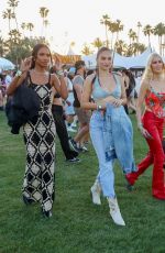 SHANINA SHAIK and JASMINE TOOKES at Coachella Valley Music and Arts Festival in Indio 04/15/2022