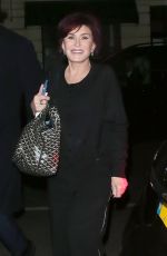 SHARON OSBOURNE Arrives at Her Residence in London 04/26/2022