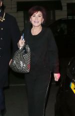 SHARON OSBOURNE Arrives at Her Residence in London 04/26/2022