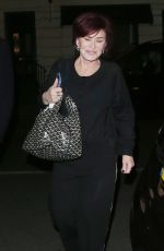 SHARON OSBOURNE Arrives at Her Residence in London 04/26/2022