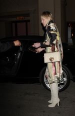 SHARON STONE Leaves a Business Dinner at Maybourne Hotel in Beverly Hills 04/12/2022
