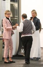 SHARON STONE Out on Rodeo Drive in Beverly Hills 04/27/2022