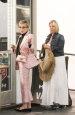 SHARON STONE Out on Rodeo Drive in Beverly Hills 04/27/2022