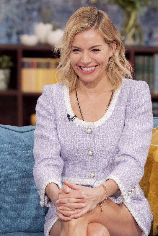SIENNA MILLER at This Morning TV Show in London 04/13/2022