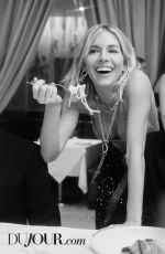 SIENNA MILLER for DuJour Magazine, April 2022